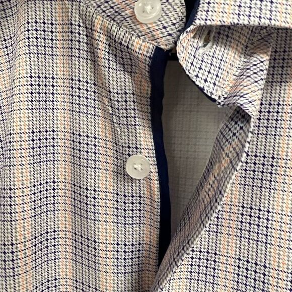 Tom Blaine purple/orange performance button down L - Picture 4 of 8